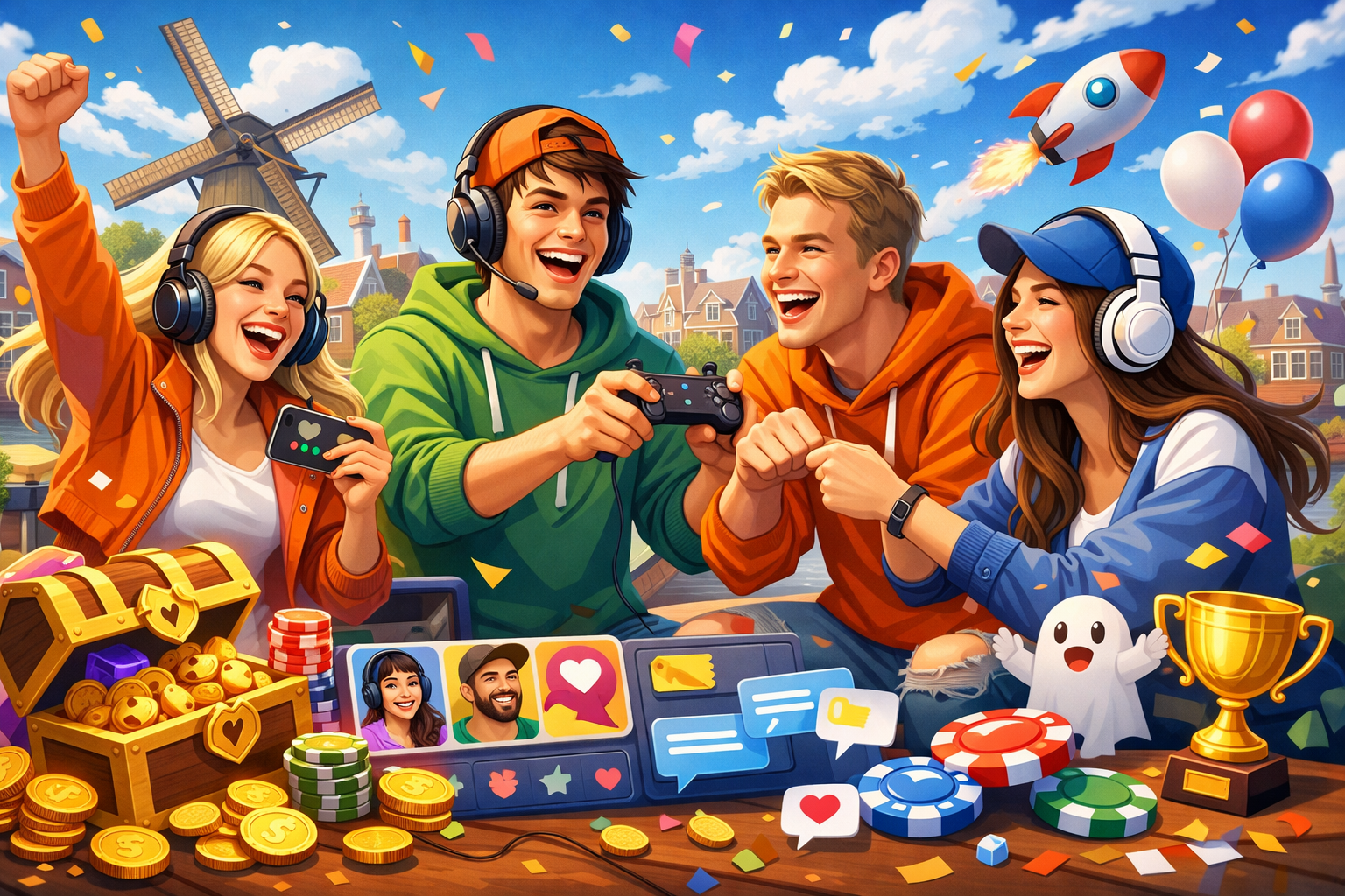 EpicRealm gratis sociaal gaming platform